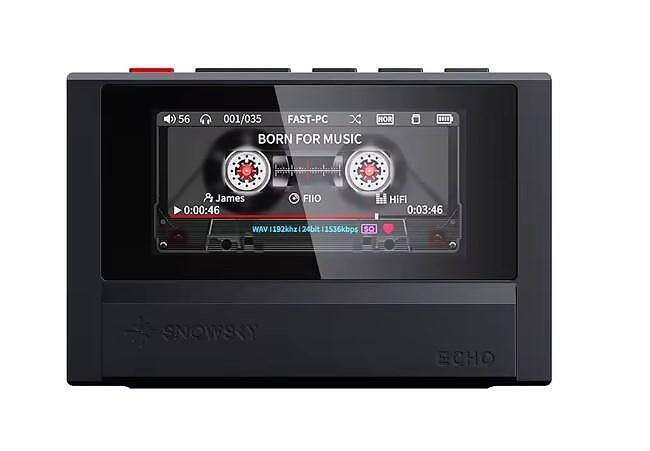 FiiO SNOWSKY ECHO Hi-Res DAP | Dual DAC, DSD256, 4.4mm